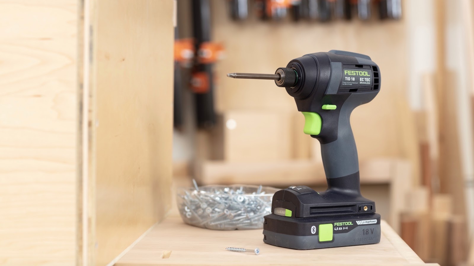 The Festool TID 18 is a Smarter Kind of Cordless Impact Driver